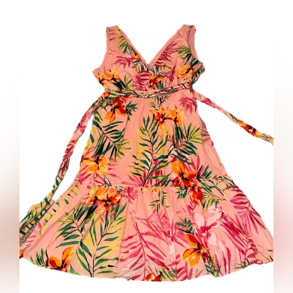 Summer-Spring floral Hawaiian 🌺 dress - Picture 4 of 8